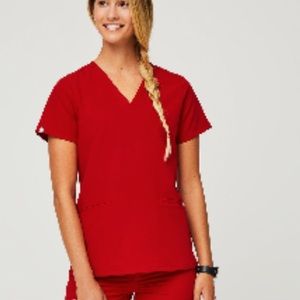 Figs red scrubs